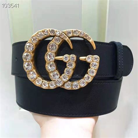 gucci leather belt with crystal double g buckle|gucci belt with tiger buckle.